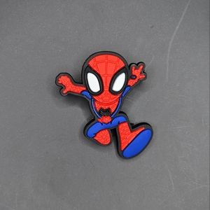 (5/$15) Spiderman Croc Charm